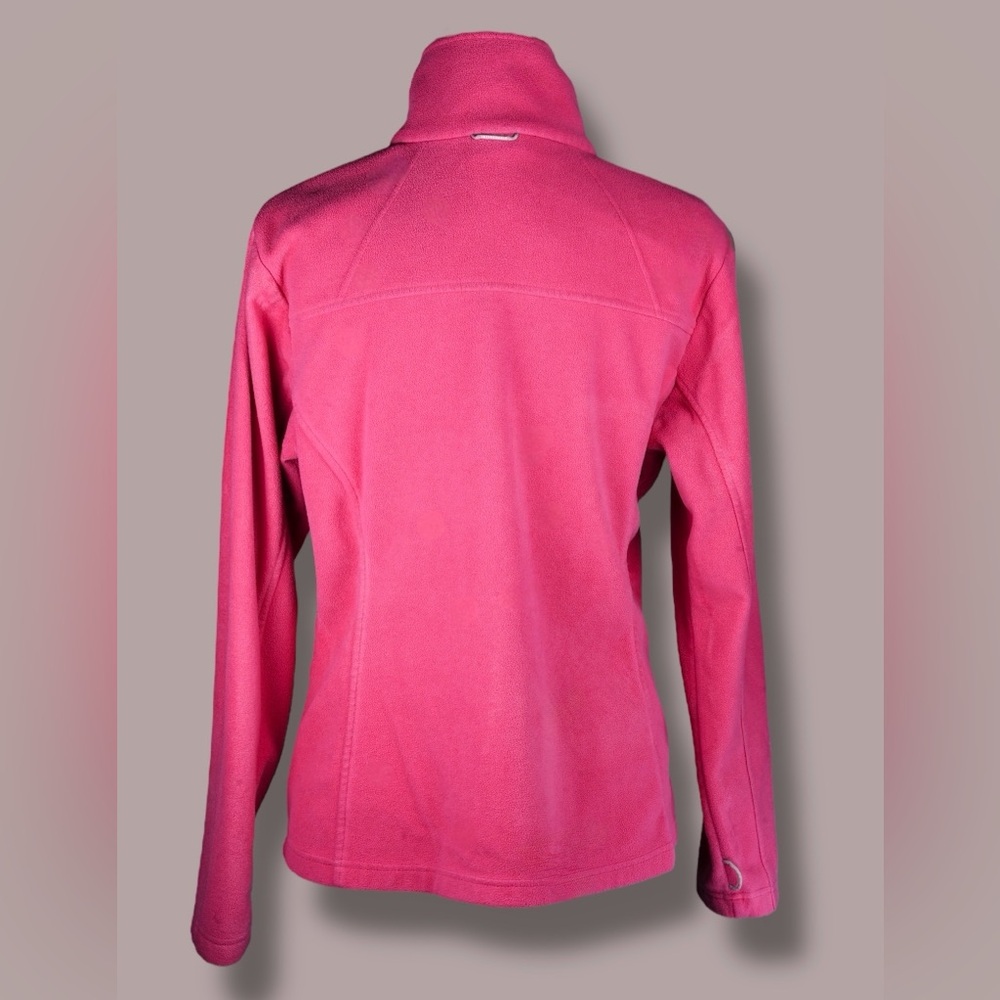 Columbia Women’s Pink Fleece Full Zip Jacket L – Style - Picture 9 of 17